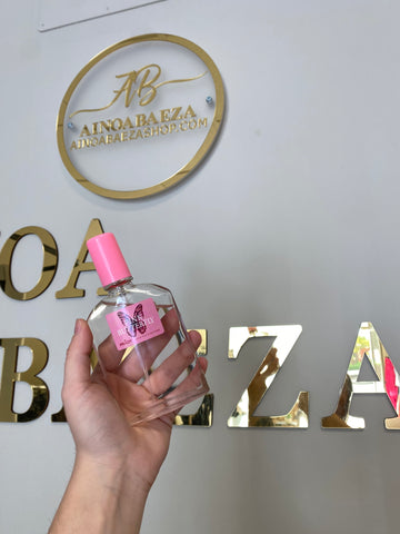 Perfume mariposa rosa