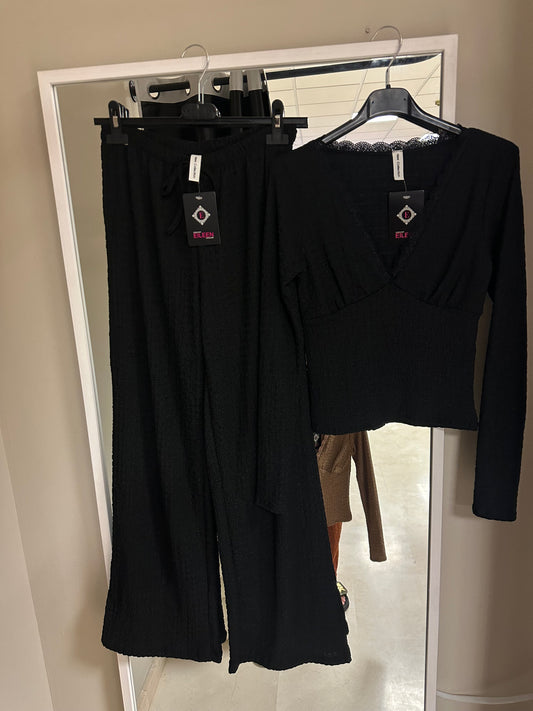 Conjunto encaje Zara