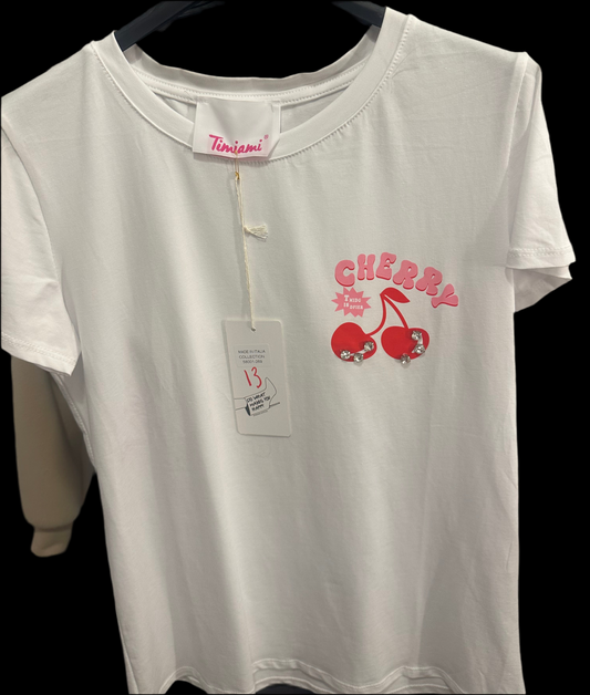 Camiseta fruta brillo
