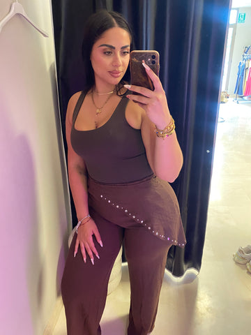 Pantalon  pañuelo Stradivarius