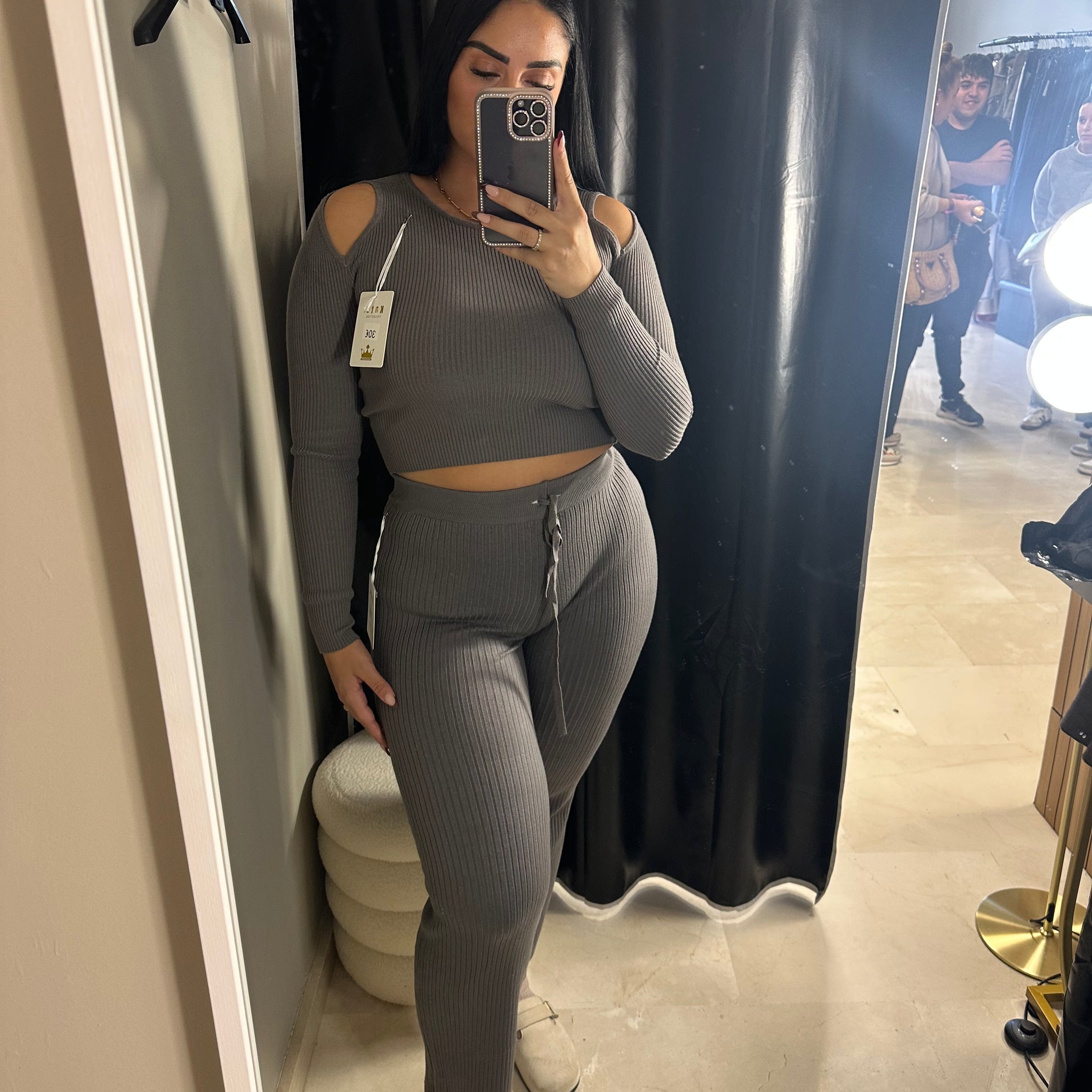 Conjunto Stradivarius lana