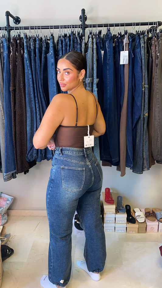 Pantalon ballon cruzado