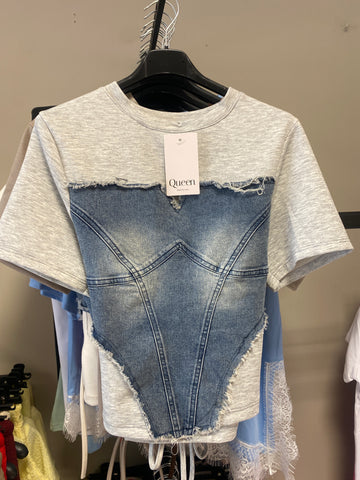 Camiseta corset