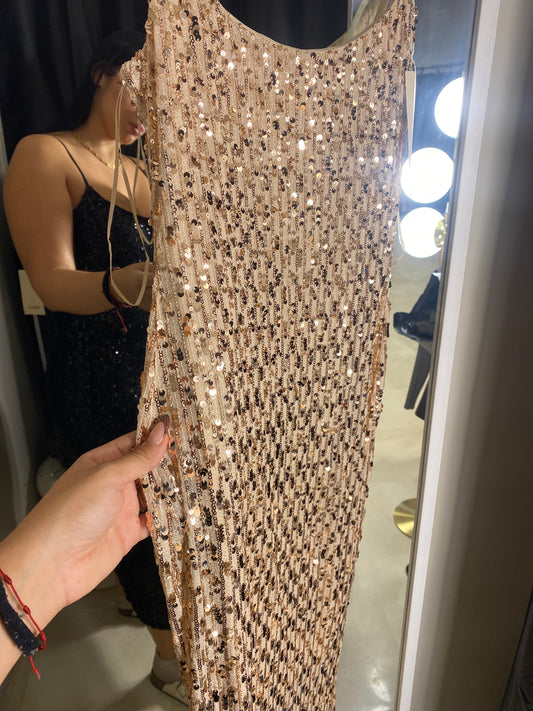 Vestido glamour lentejuela