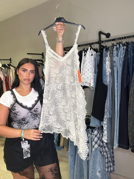 Vestido lenecero tirantes