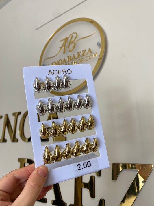 Pendientes brillo