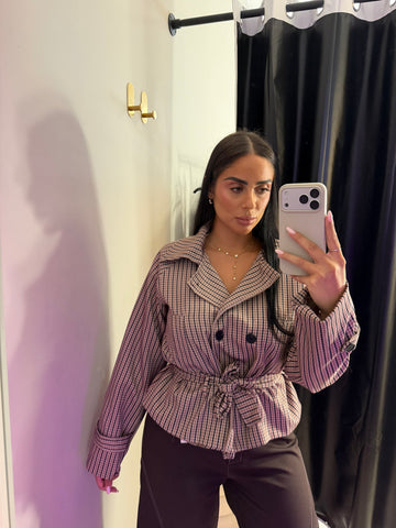 Chaqueta cuadro