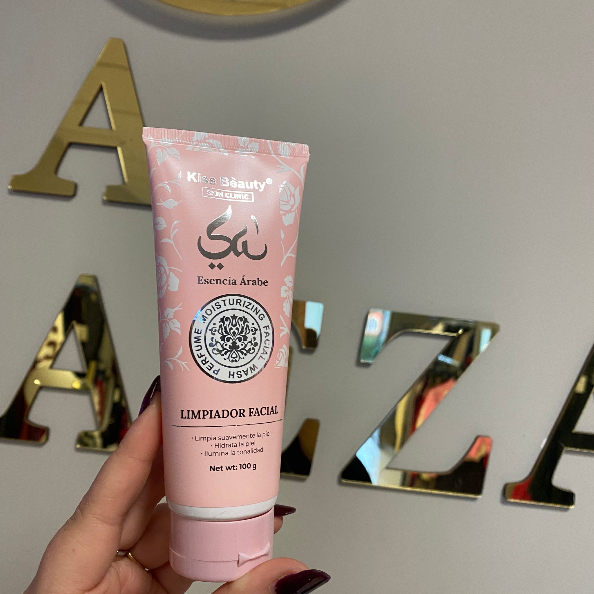 Limpiador facial yara rosa