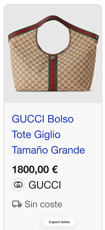 Tote bag Gucci