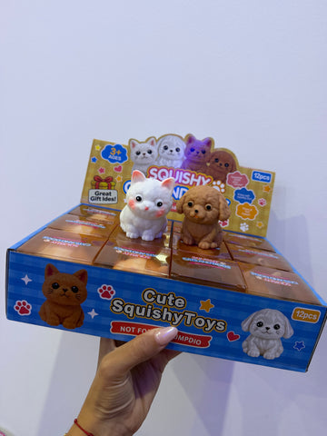 Squishy gato y perro edición especial