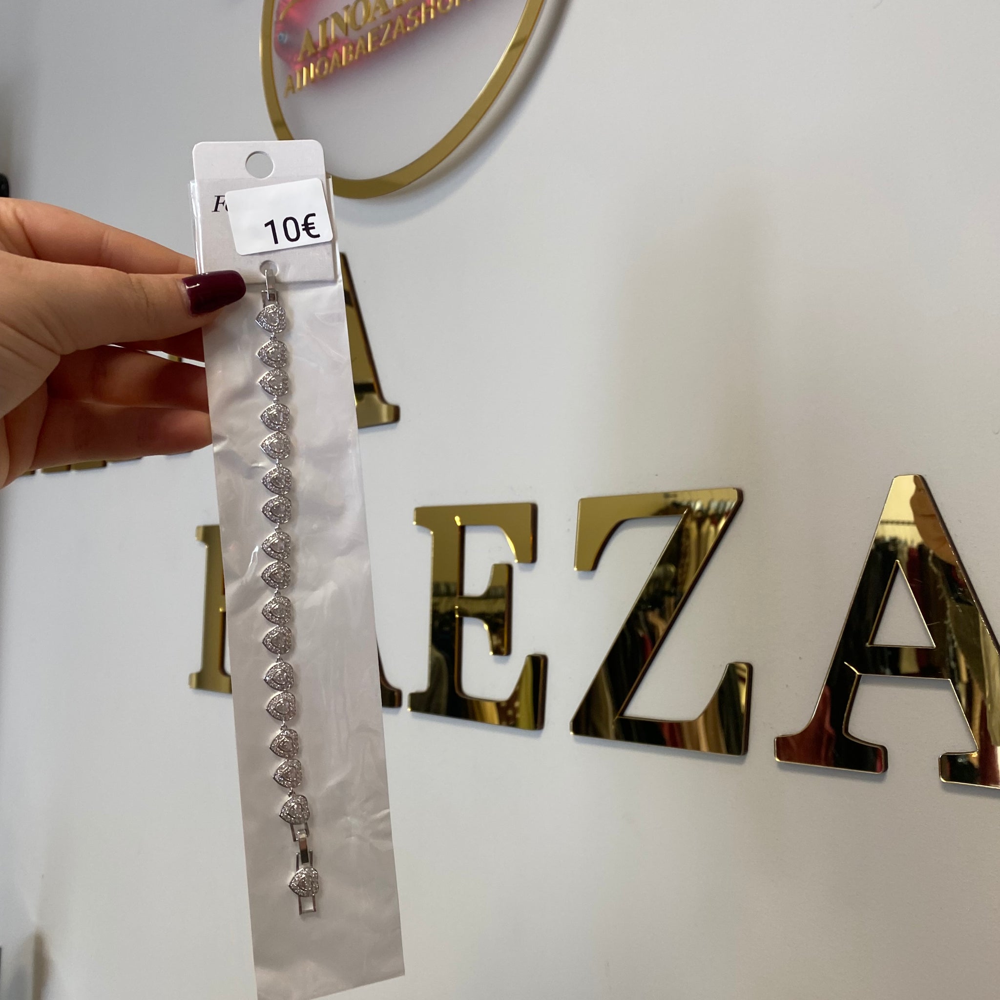 Pulsera corazón inspo swaroski