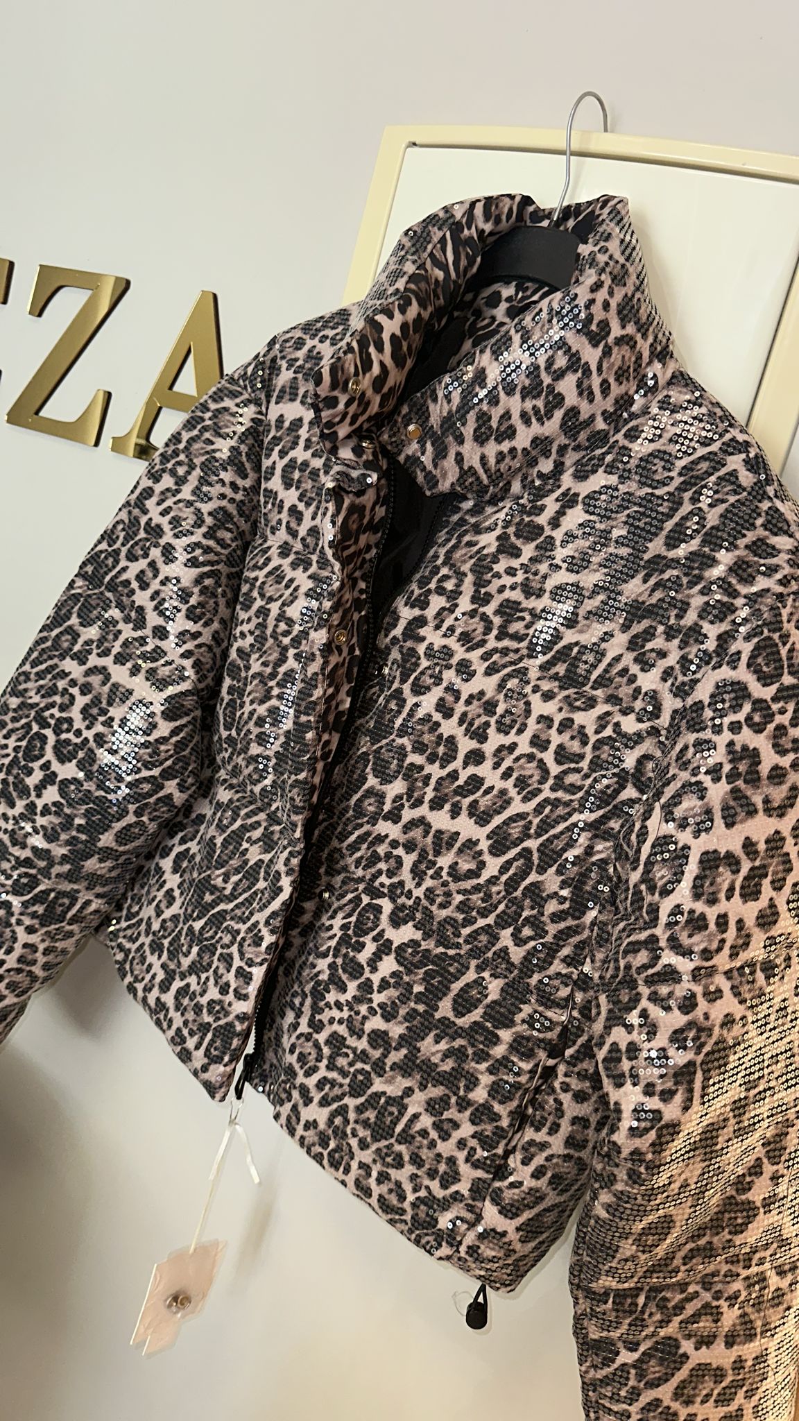 Chaquetón lentejuela