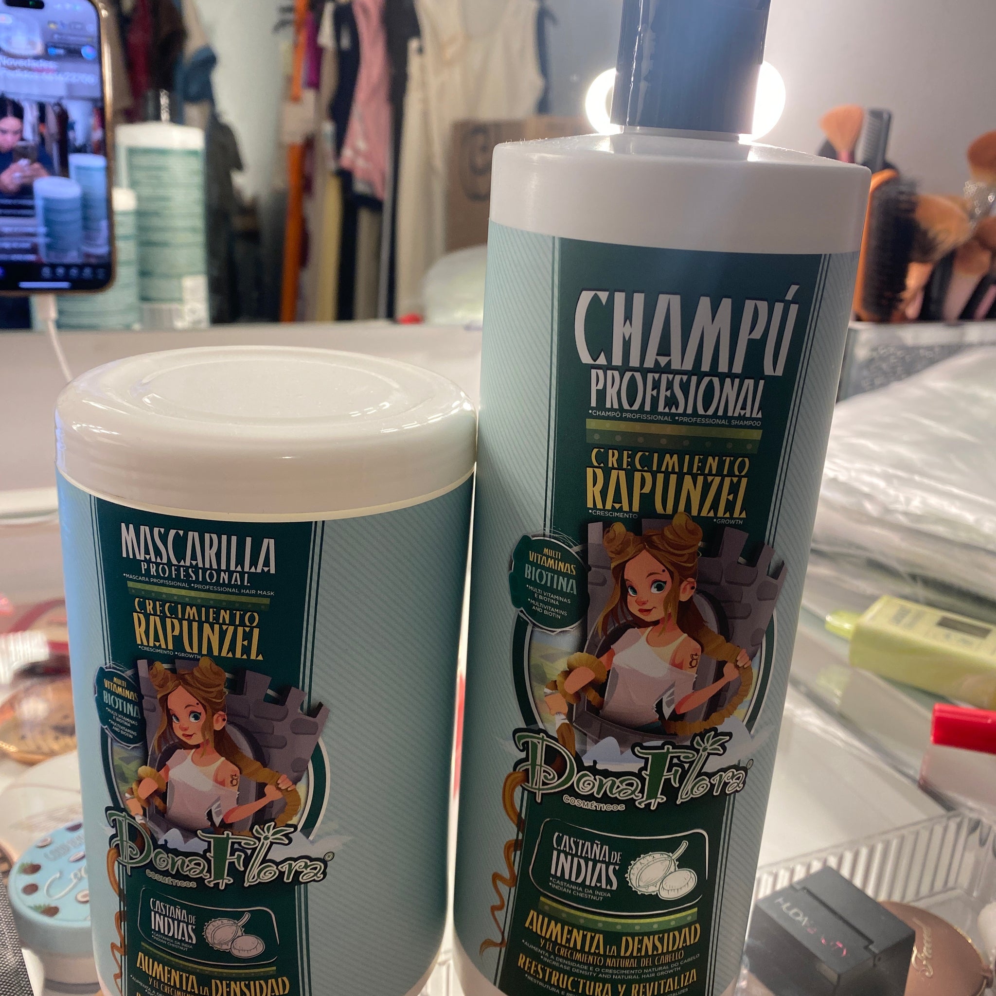 Pack cabello rapuncel
