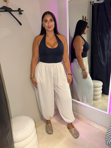 Pantalon vichy