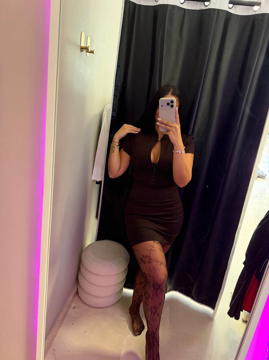 Vestido Zara hombreras