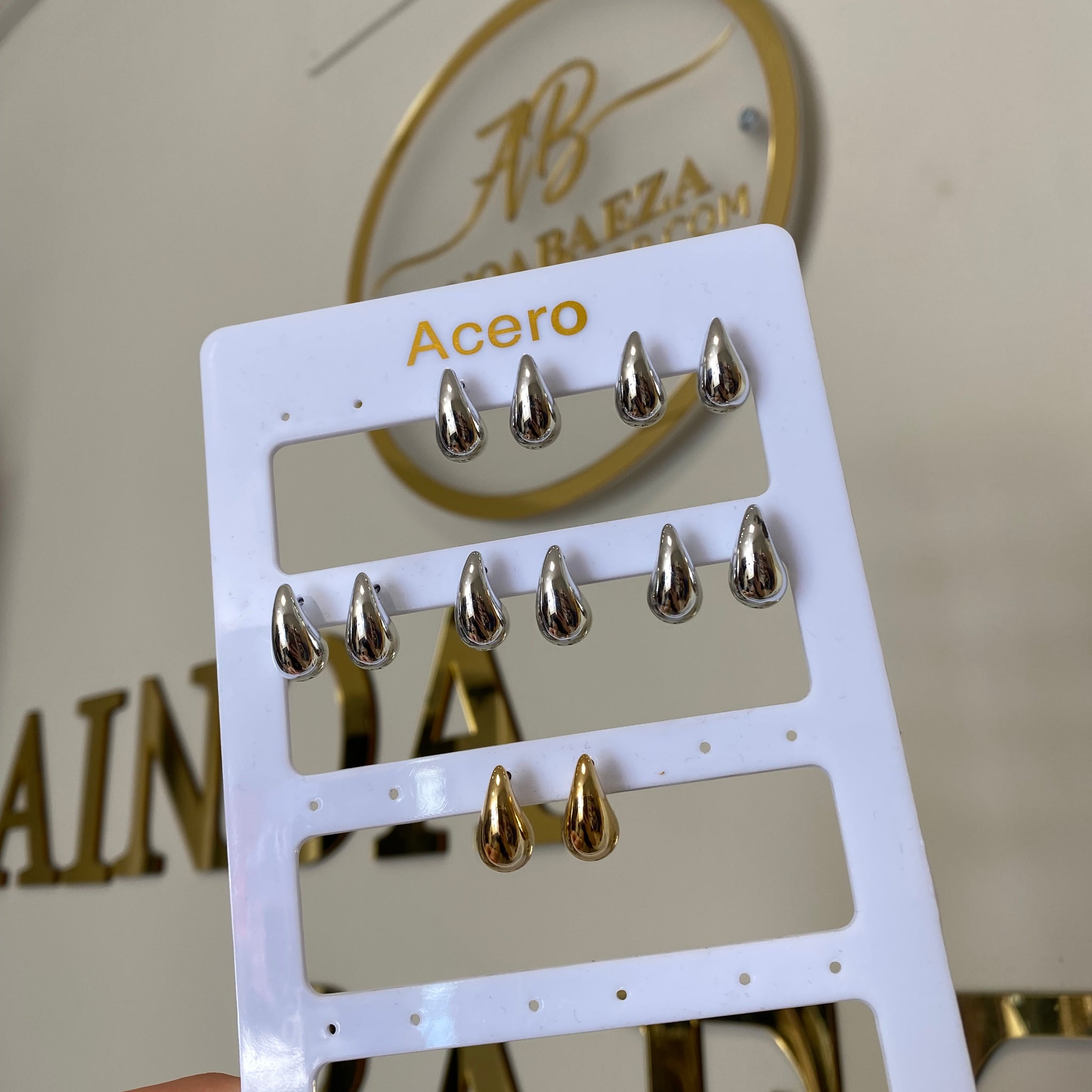 Pendientes lisos