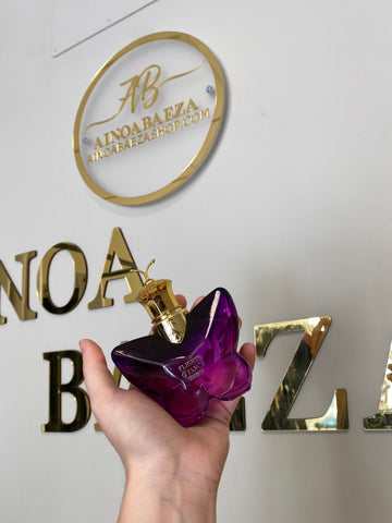 Perfume mariposa morada
