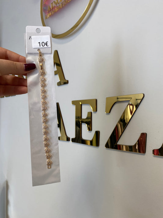 Pulsera corazón inspo swaroski