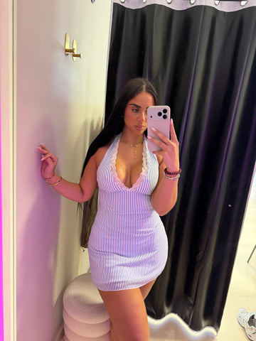 Vestido raya