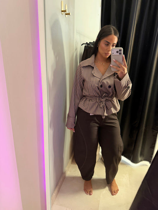 Chaqueta cuadro