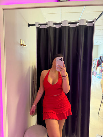 Conjunto rojo