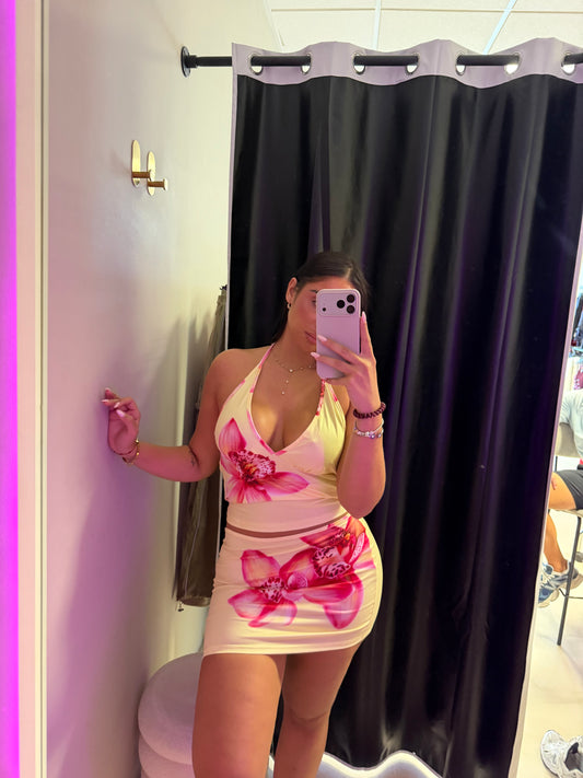 Conjunto flor