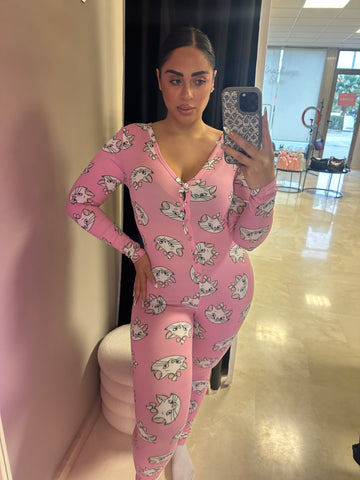 Pijama Mono Gata Merie